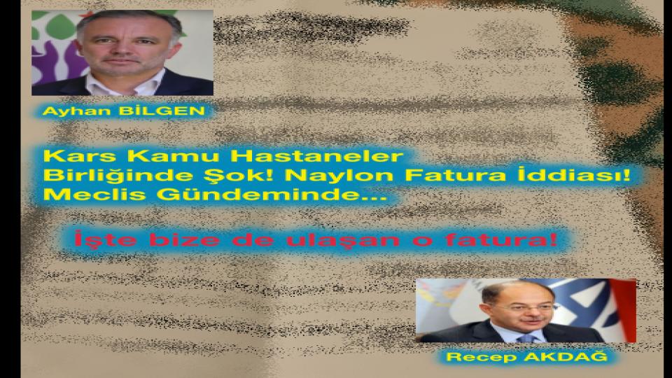 Naylon Fatura İddası Meclis Gündeminde!