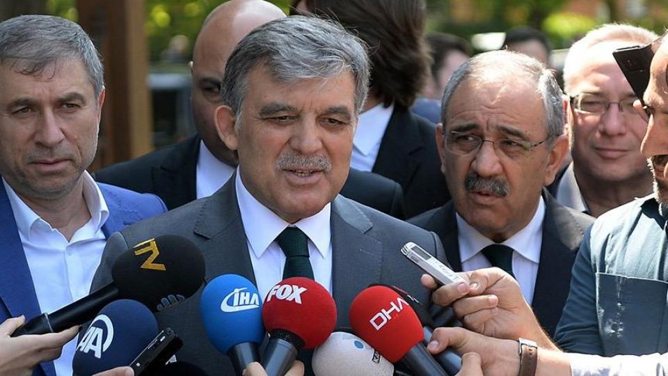 Abdullah Gül günlerdir beklenen açıklamayı yaptı: Adaylığımla ilgili bir süreç artık söz konusu değil