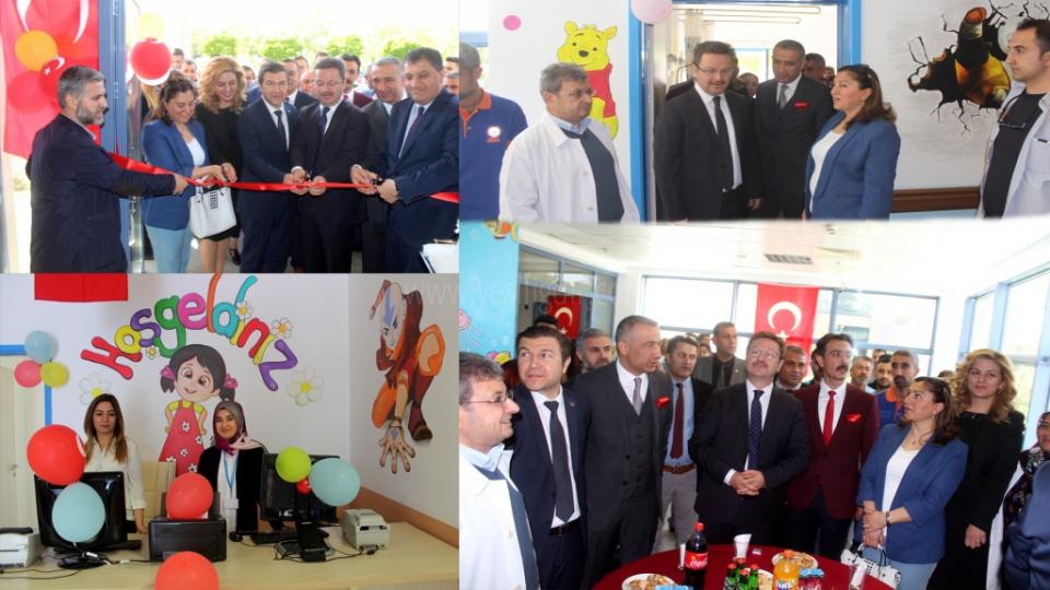 ÇOCUK ACİL BİRİMİNİN AÇILIŞI YAPILDI