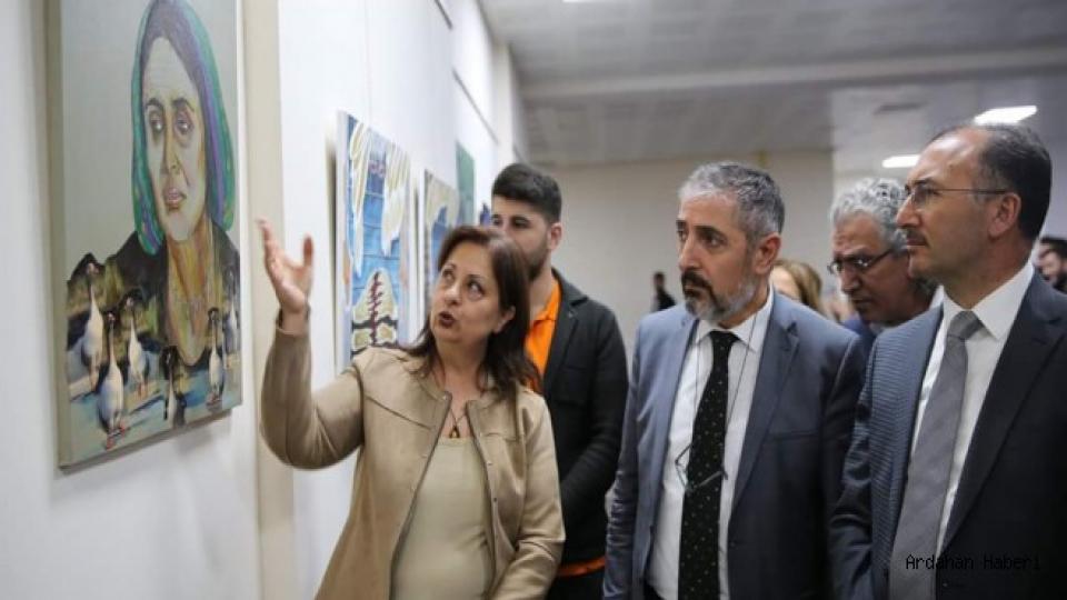 Sanatçılar Ardahan Üniversitesin’de Buluştu