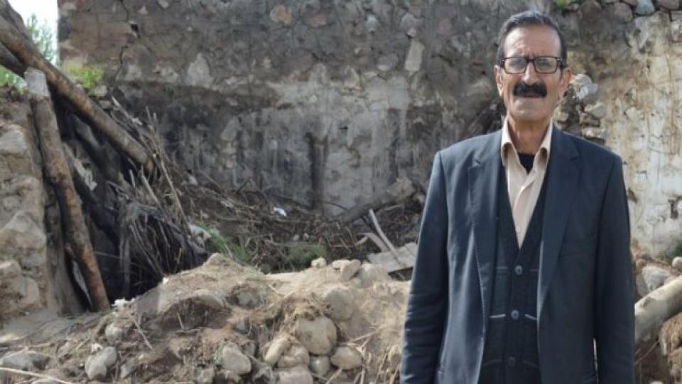 Ağrı'da evin kileri çöktü: 2 yaralı
