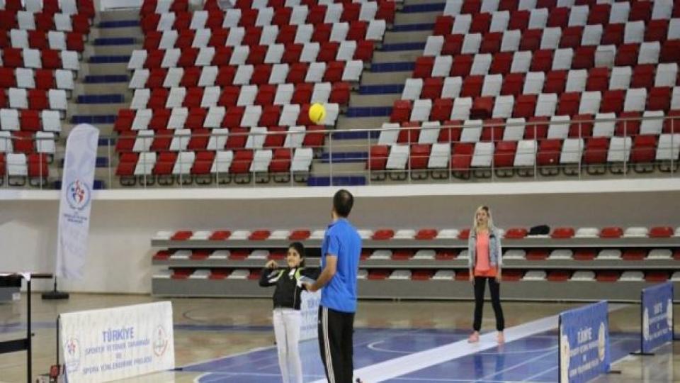 Ağrı'da sportif yetenek taraması yapılıyor