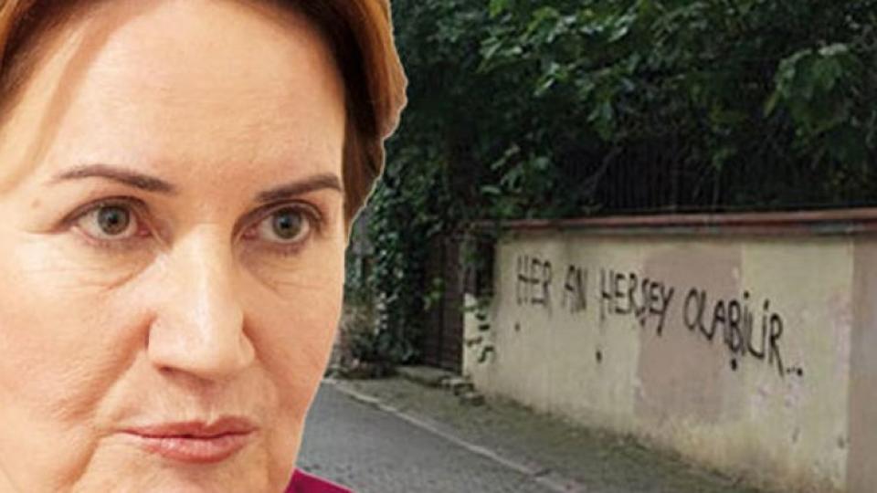 Akşener'e tehdit yazısına 2 gözaltı