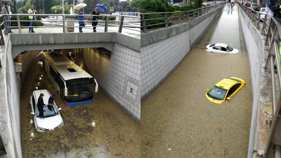Ankara'da sel ve su baskınları yaşandı