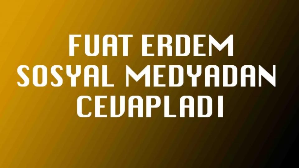 Fuat Erdem’den Sırrı Sakık’lı Gönderme