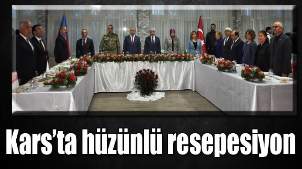 Kars’ta hüzünlü resepesiyon