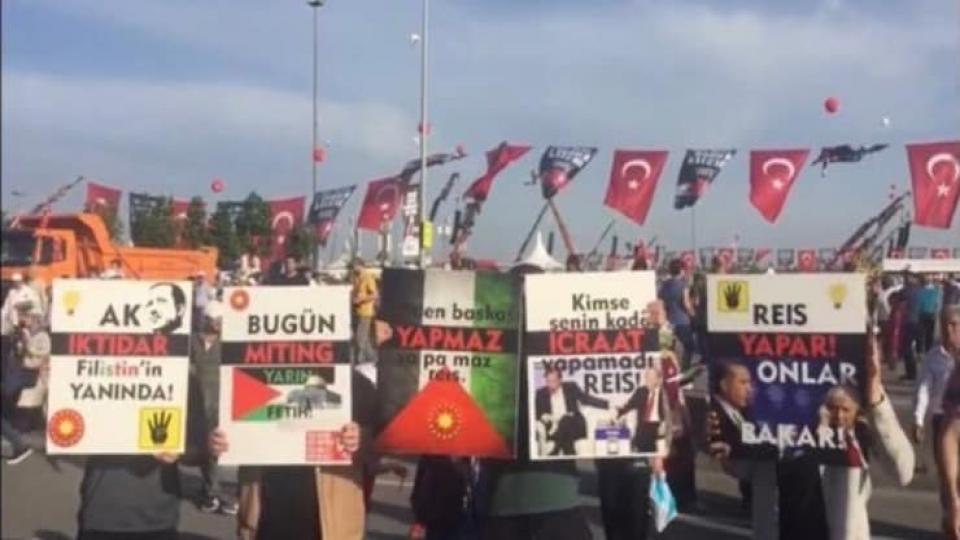 Saadet Partili gençler, Filistin mitingini ‘trolledi’: İktidar miting yapmaz icraat yapar