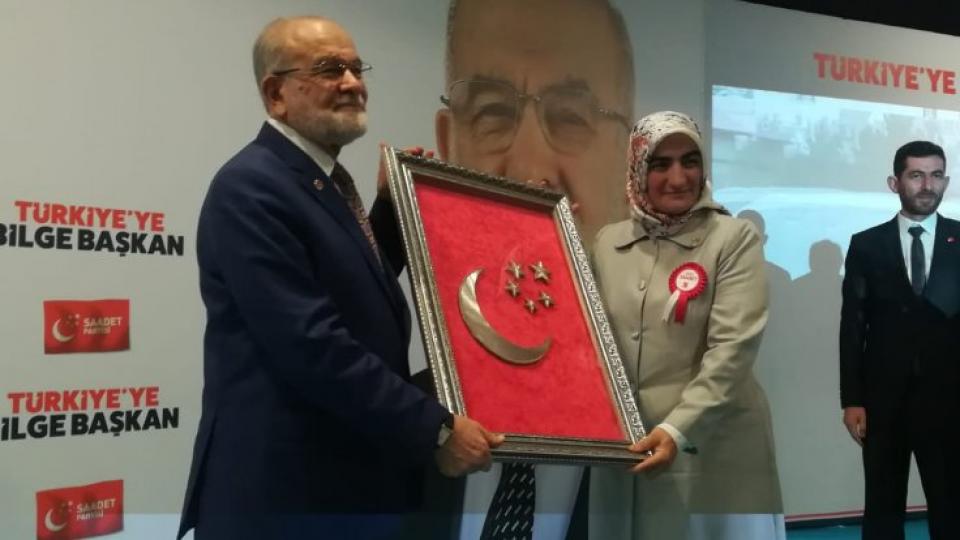 Saadet Partisi'nin adayı Karamollaoğlu