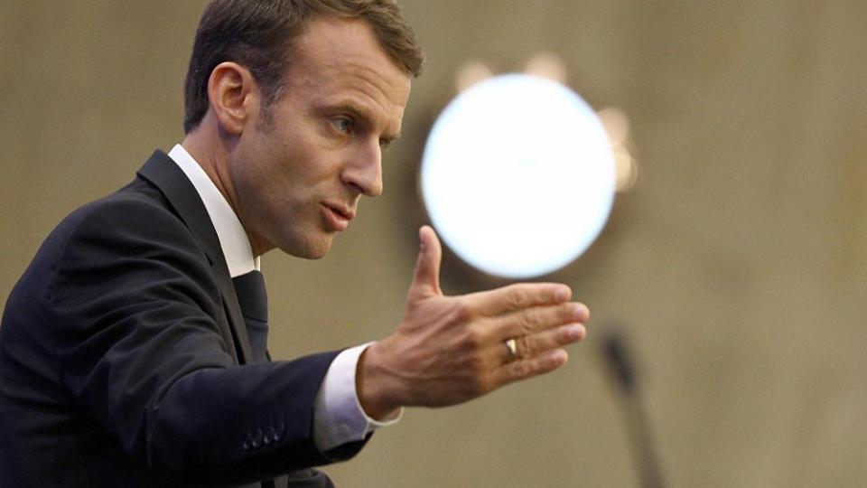 Cumhurbaşkanı Macron'a kızan işçiler Elysee Sarayı'nın gazını kesti