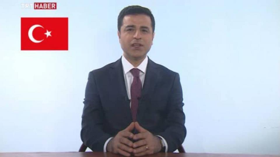 Demirtaş’ın ricası var: Yazlık sarayı iptal edeceğiz, lütfen siz de bir fidan dikin