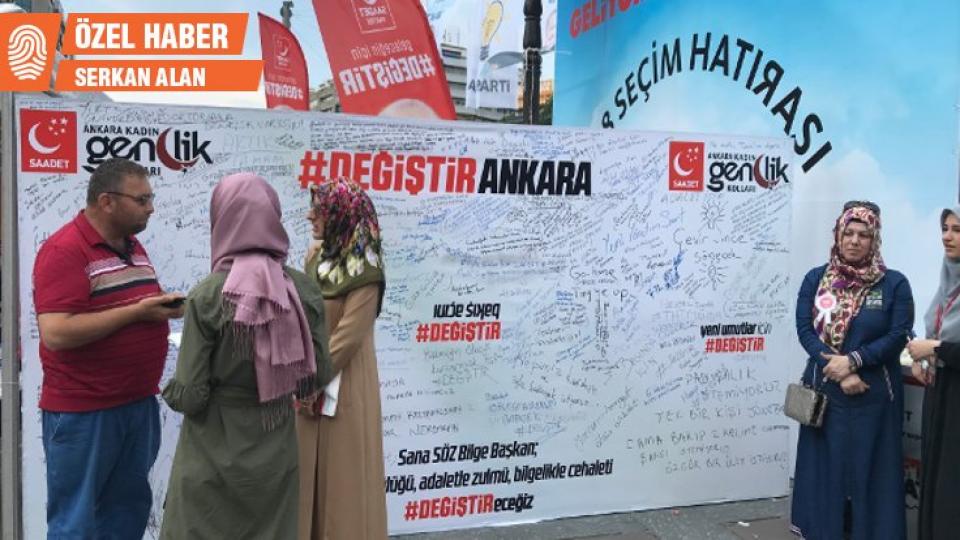 'Saadet Duvarı' mesajları: Çevirince sönecek, çevir-İnce