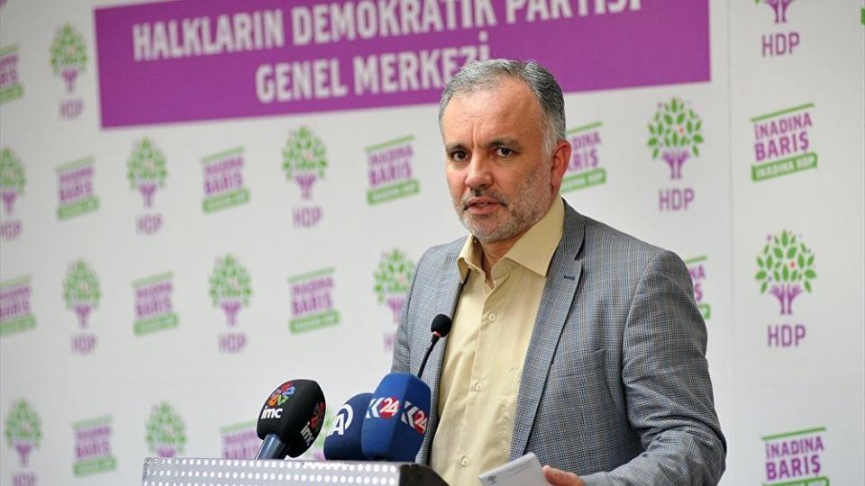 HDP Sözcüsü Ayhan Bilgen: TÜRKİYE BÜYÜK MİLLET MECLİSİ BAŞKANLIĞINA