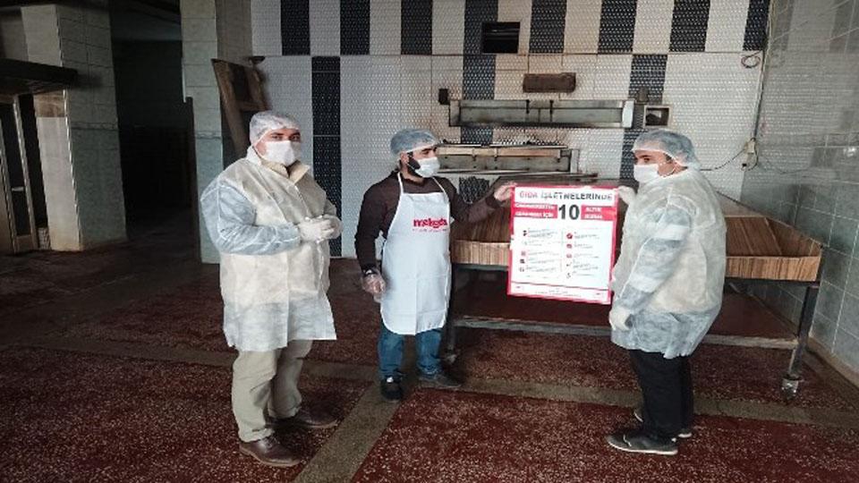 Ağrı da koronavirüs tedbirleri devam ediyor