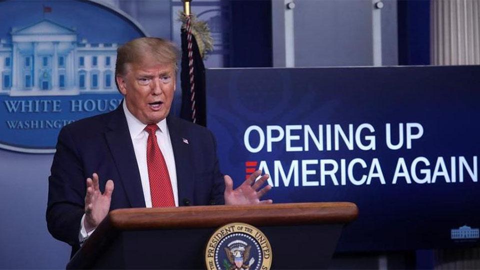Trump koronavirüs tedavisi için öneride bulundu