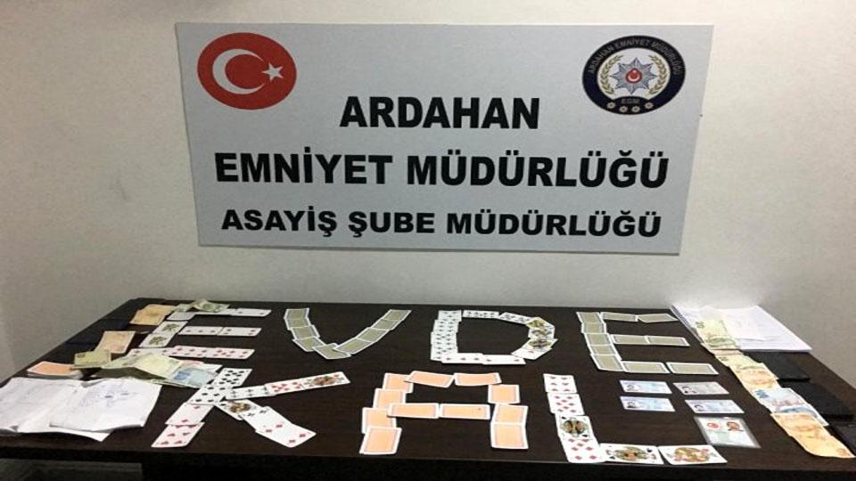 Ardahan’da kumar baskını