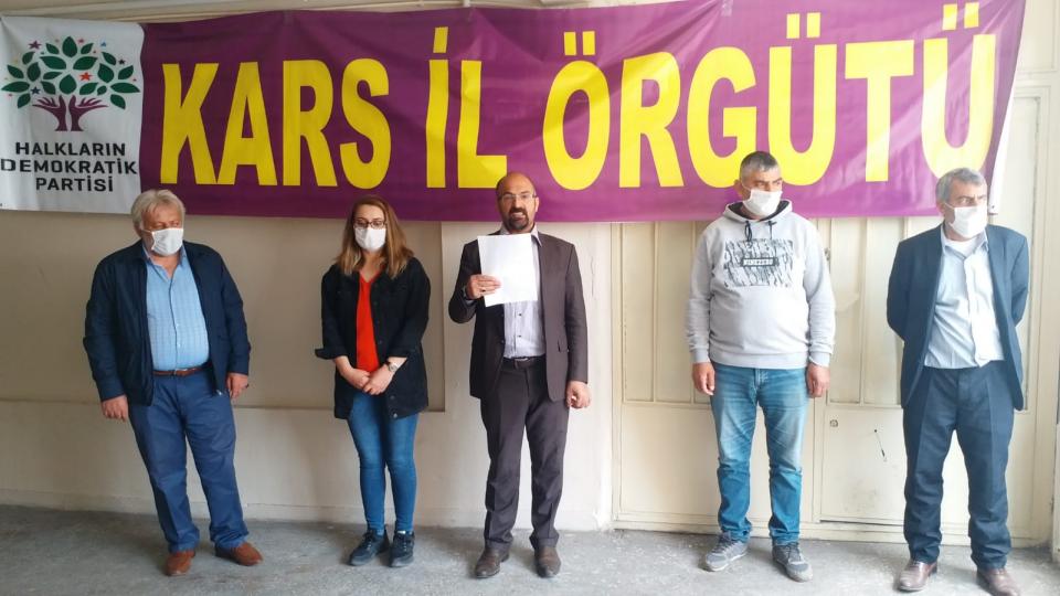 HDP Kars İl Başkanlığı’ndan kayyım atamalarına tepki
