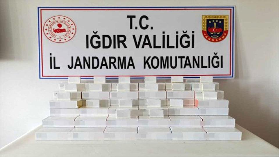 Iğdır’da kaçak tütünü operasyonunda 5 kişi yakalandı