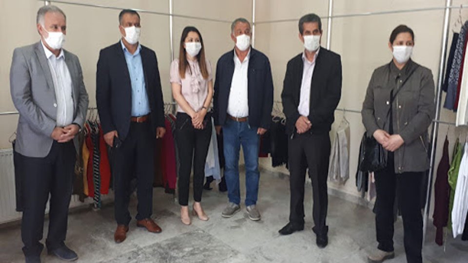 Toplumsal dayanışma mağazası açıldı