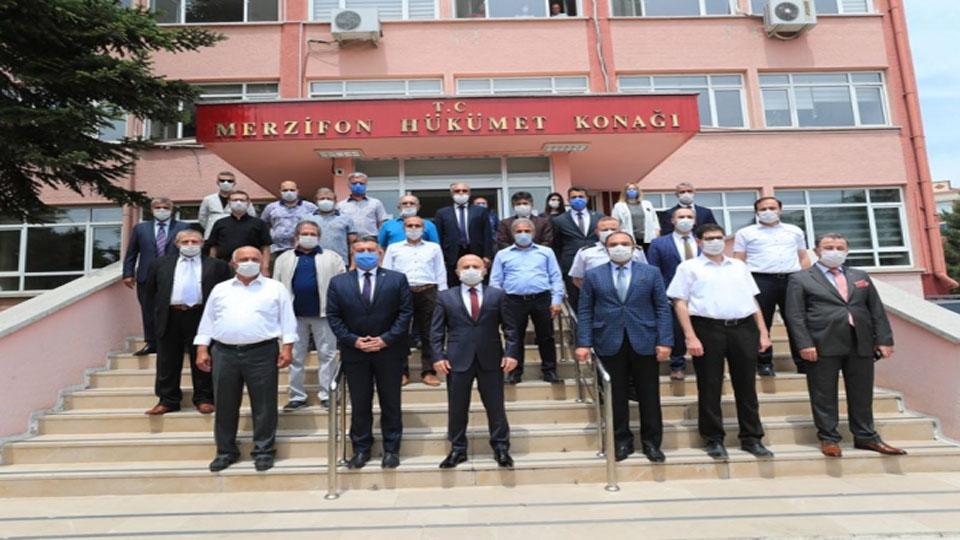 Ağrı Valisi olarak atanan Osman Varol Amasya’ya veda ediyor