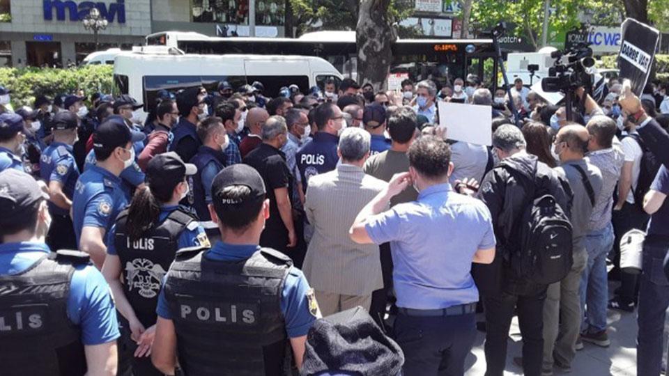 HDP, Milletvekilliği düşürülen 3 isim için  yürüyüş başlattı