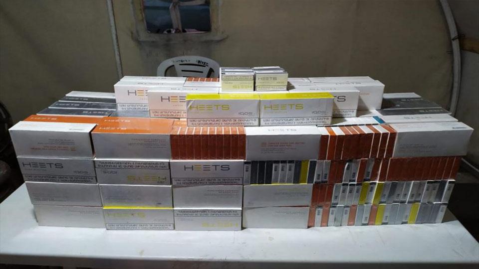Iğdır’da kaçak elektronik sigara tütünü operasyonu