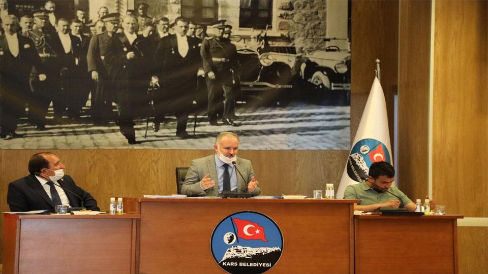 Kars Belediyesi Haziran ayı toplantısı