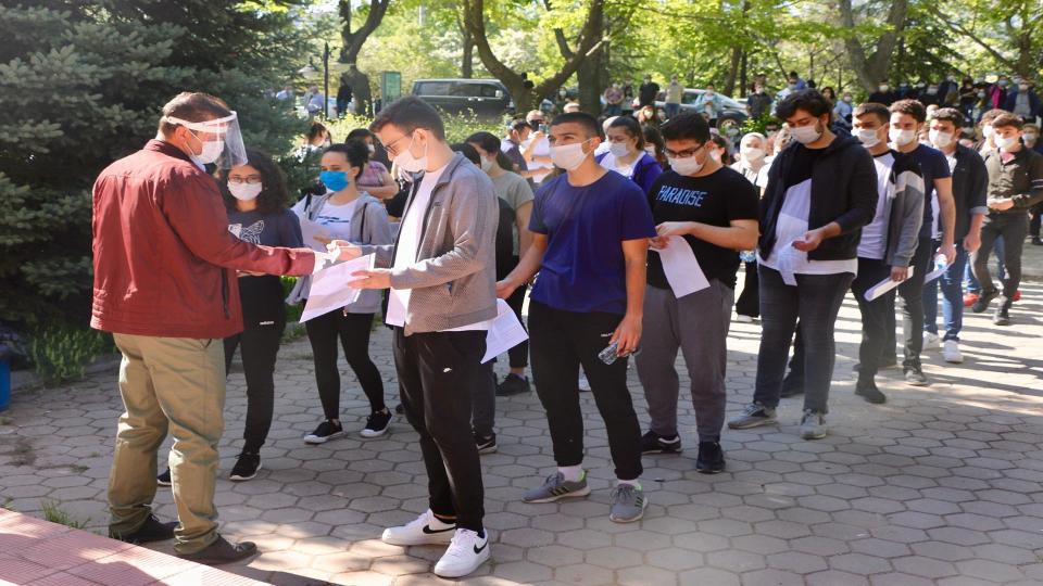 YKS'de ikinci oturum tamamlandı