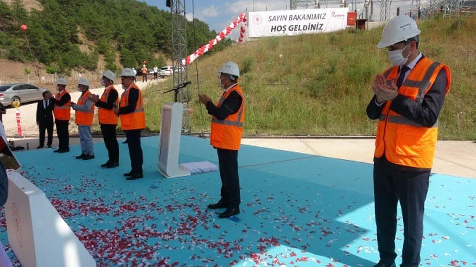 Aydem Enerji’nin Hidroelektrik Santrali Akıncı HES’in resmi açılışı yapıldı