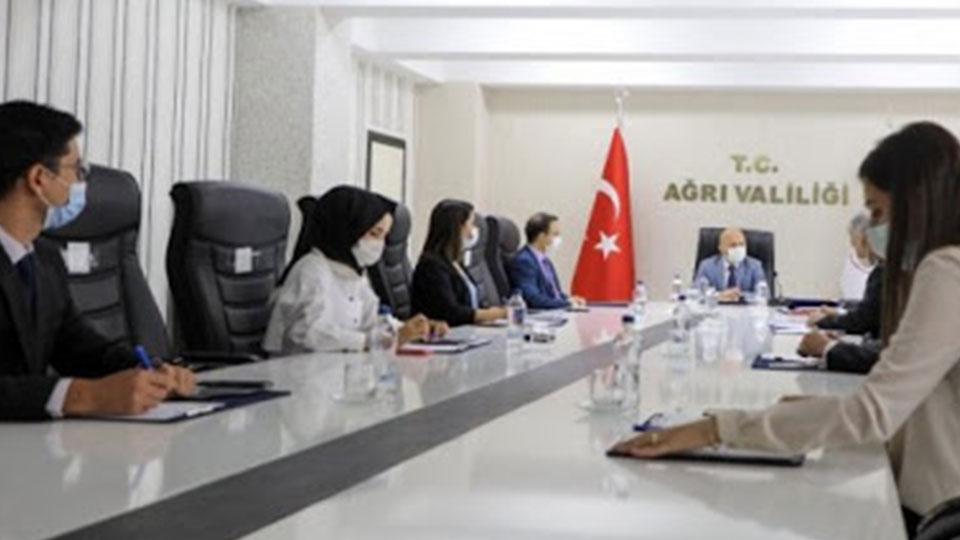 Ağrı’da ‘’Çalışma Grubu Toplantısı’’ düzenlendi