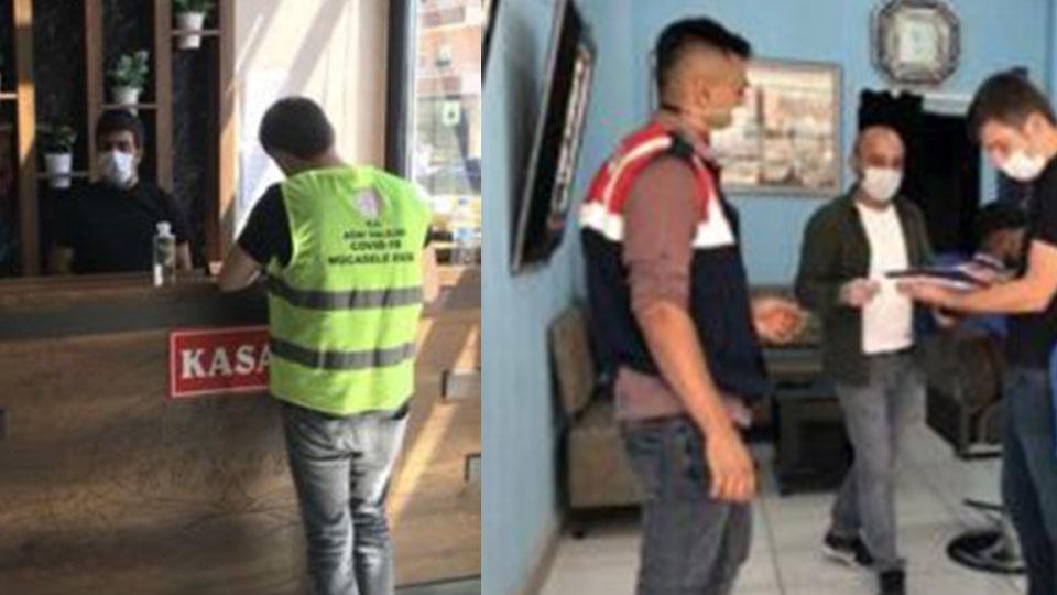Ağrı’da tedbirlere uymayanlara ceza kesildi