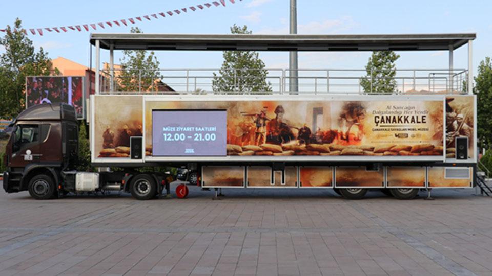 Çanakkale Savaşları Mobil Müzesi Iğdır’da