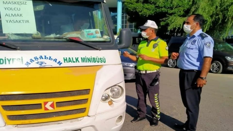Iğdır'da Koronavirüs denetimleri