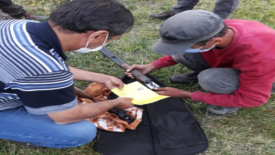 Kaçak avlanmaya baskın!