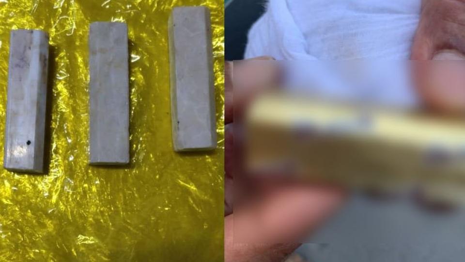Mermeri altın diye sattılar