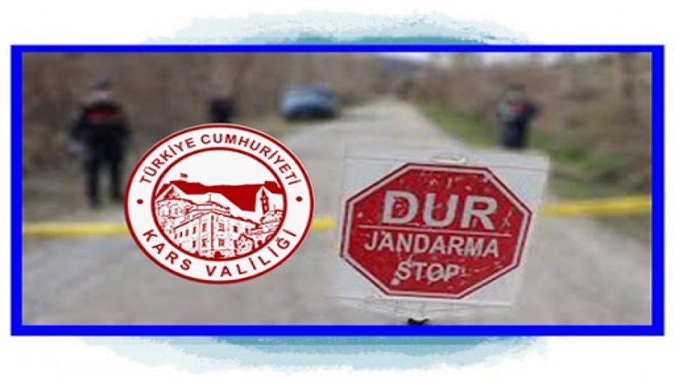 Sarıkamış'a bağlı Parmakdere Köyü karantinaya alındı