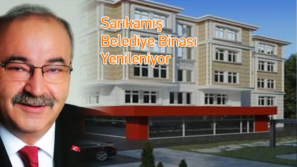 Sarıkamış Belediye Binası Yenileniyor