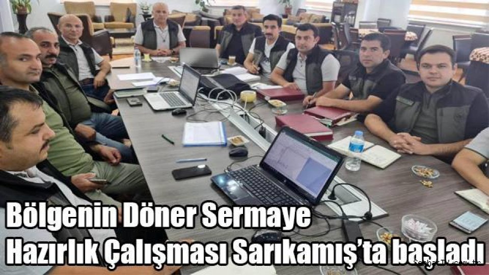Bölgenin Döner Sermaye Hazırlık Çalışması Sarıkamış'ta başladı