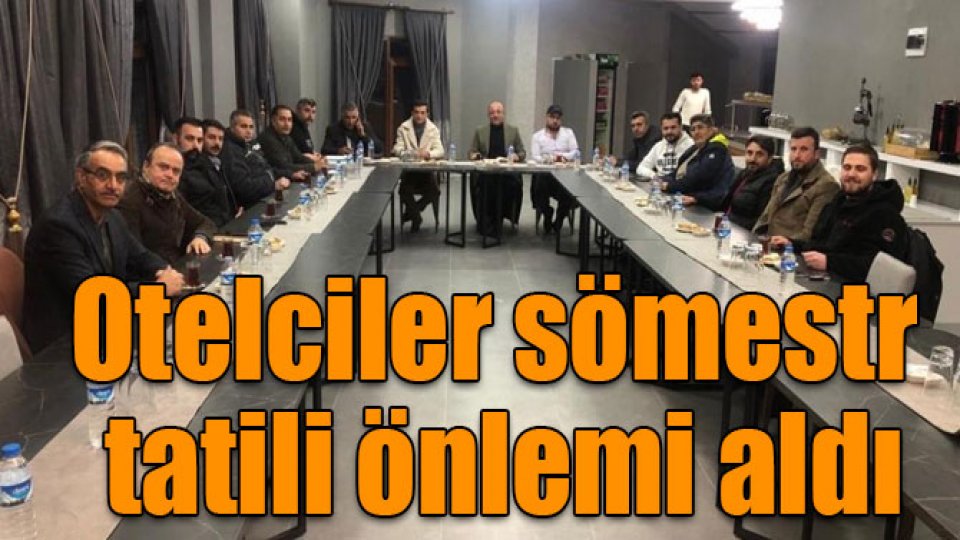 Sarıkamış’ta otelcilerin sömestre tatili önlemleri