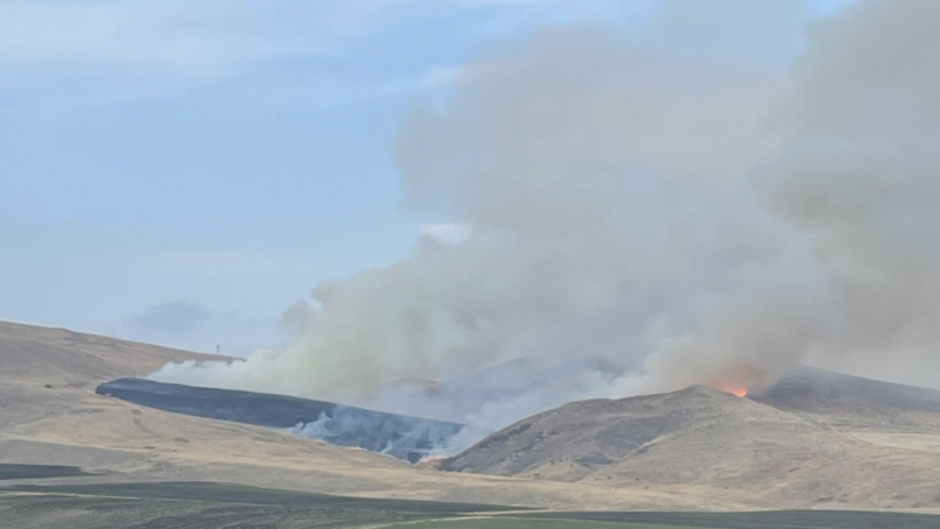 Sınırda Alev Alarmı: Kars’ta Çıkan Yangına Türk ve Ermeni Ekipler Birlikte Müdahale Etti