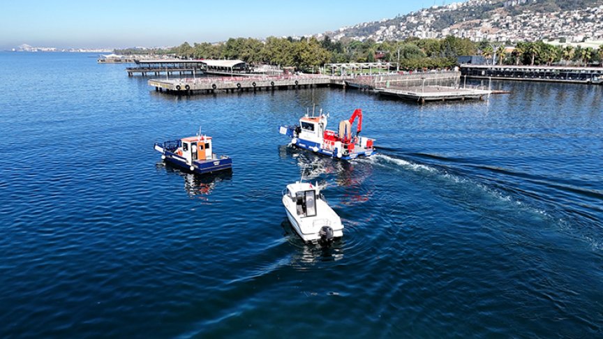 İzmit Körfezi’nden 7 Bin 90 Metreküp Atık Temizlendi