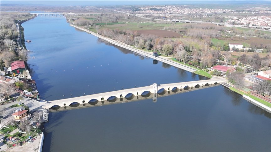 Son yağışlar Meriç ve Tunca nehirlerinin debisini belirgin şekilde yükseltti