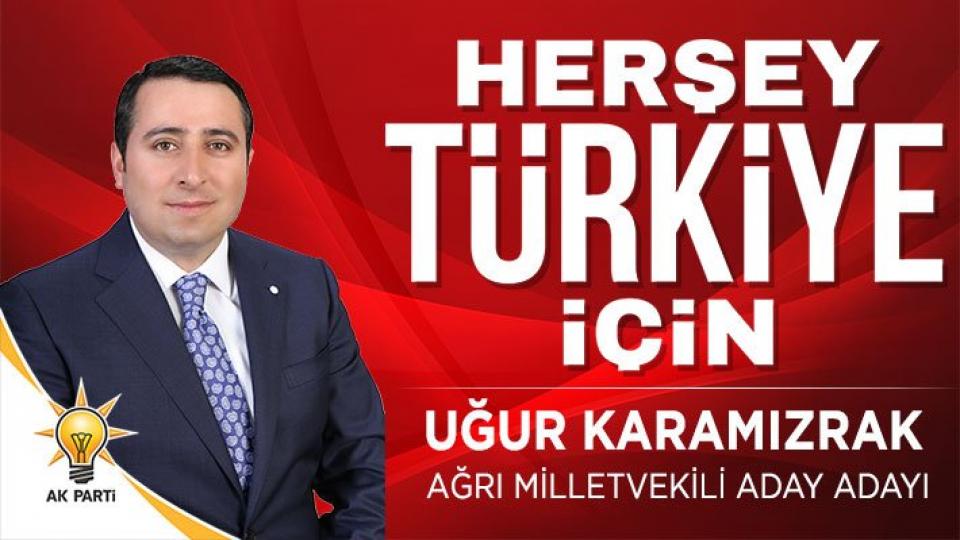 Serhatın Sesi / Serhat Diyarından Haberler / Ağrılı işadamı Uğur Karamızrak AK Parti'den milletvekili aday adayı oldu
