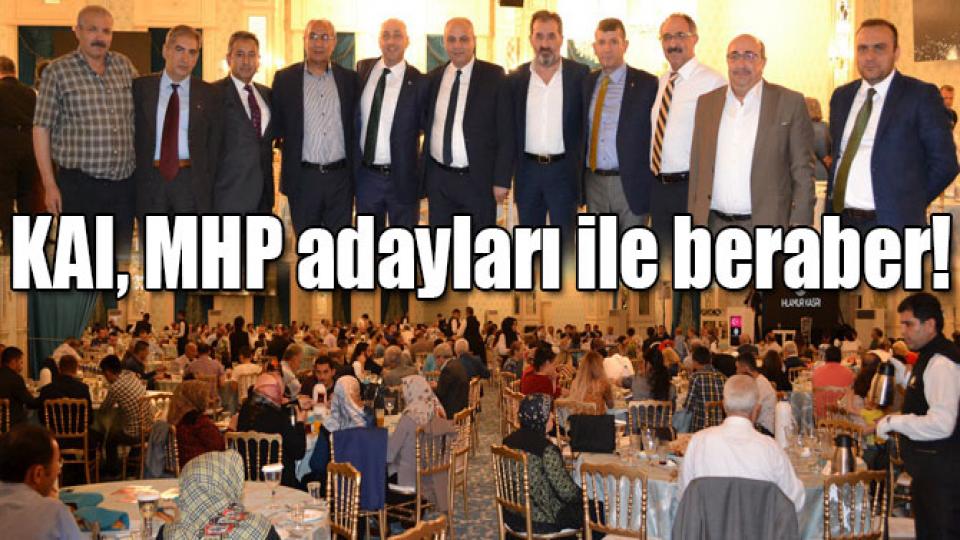 MHP’li milletvekili adayları Kars, Ardahan ve Iğdırlılarla iftarda bir araya geldi