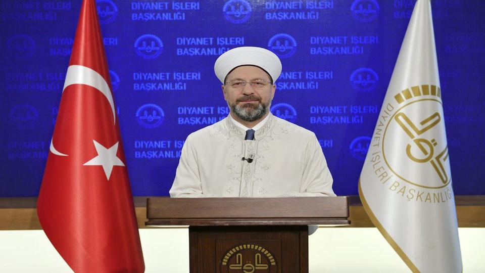 Diyanet İşleri Başkanı Ali Erbaş, salgının sona ermesi için dua edecek