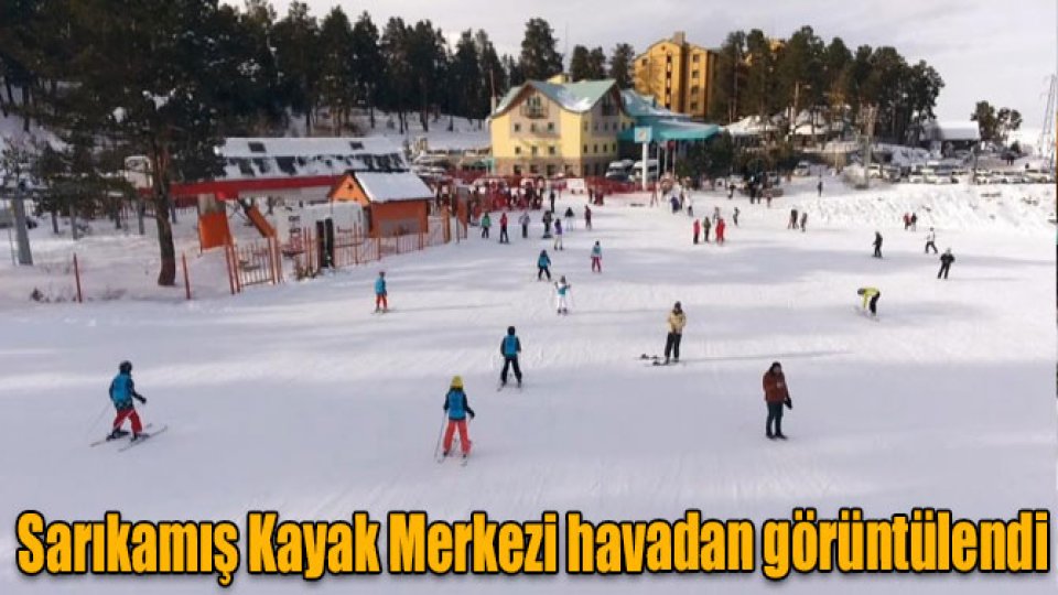 Serhatın Sesi / Serhat Diyarından Haberler / Sarıkamış Kayak Merkezi havadan görüntülendi