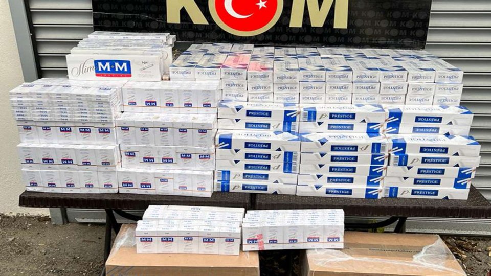 Ağrı'da 3 bin 851 paket kaçak sigara yakalandı